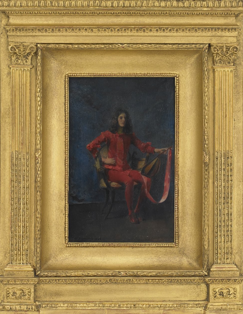 La Comedienne, 1906 by Thomas Wilmer Dewing