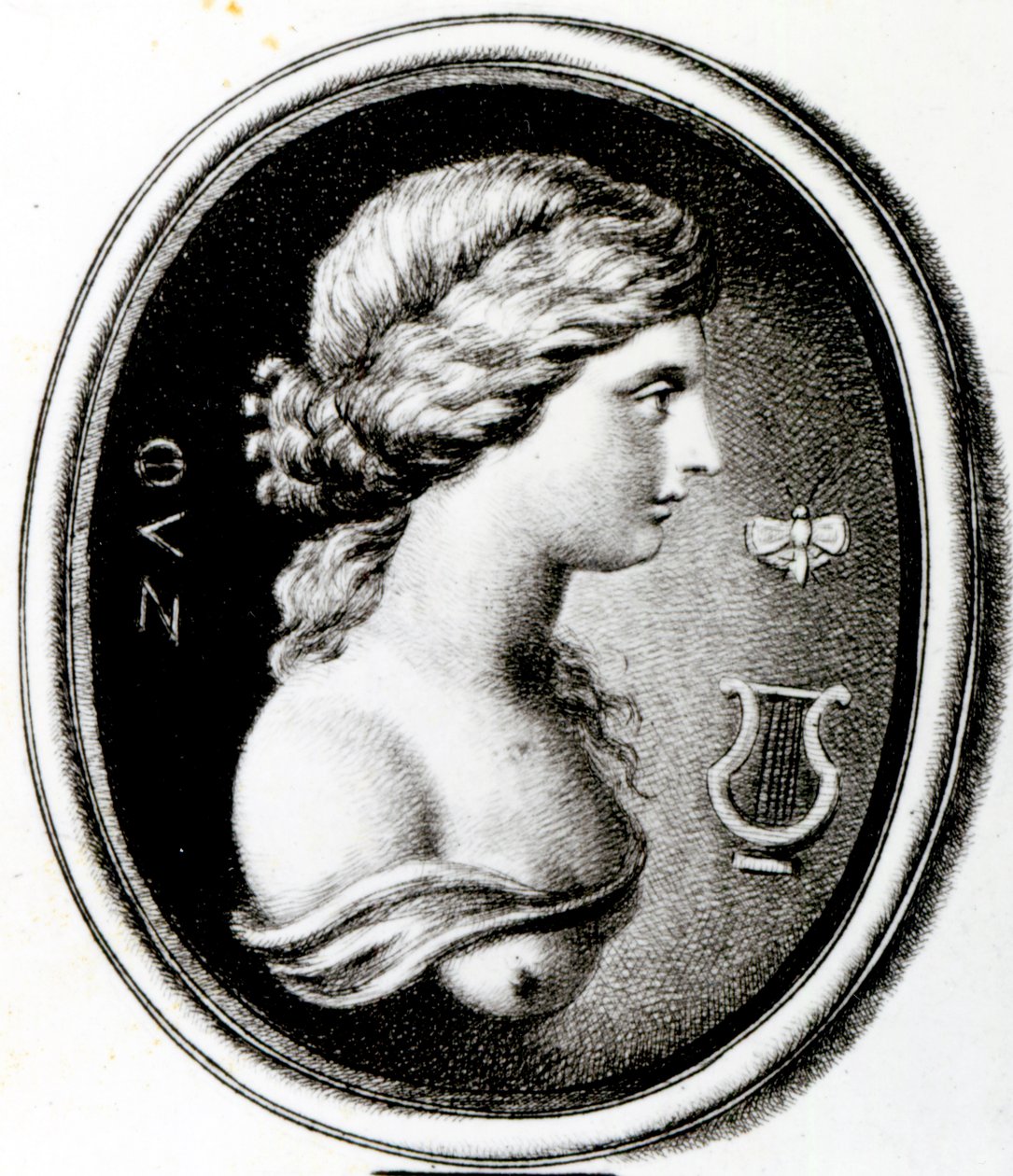 Portrait of Sappho by Thomas Worlidge