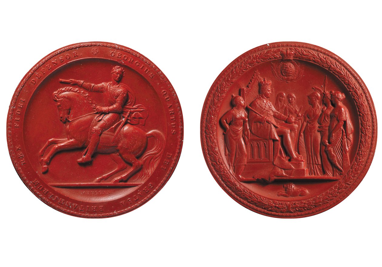 Great Seal of George IV, c.1821 by Thomas the Elder Wyon