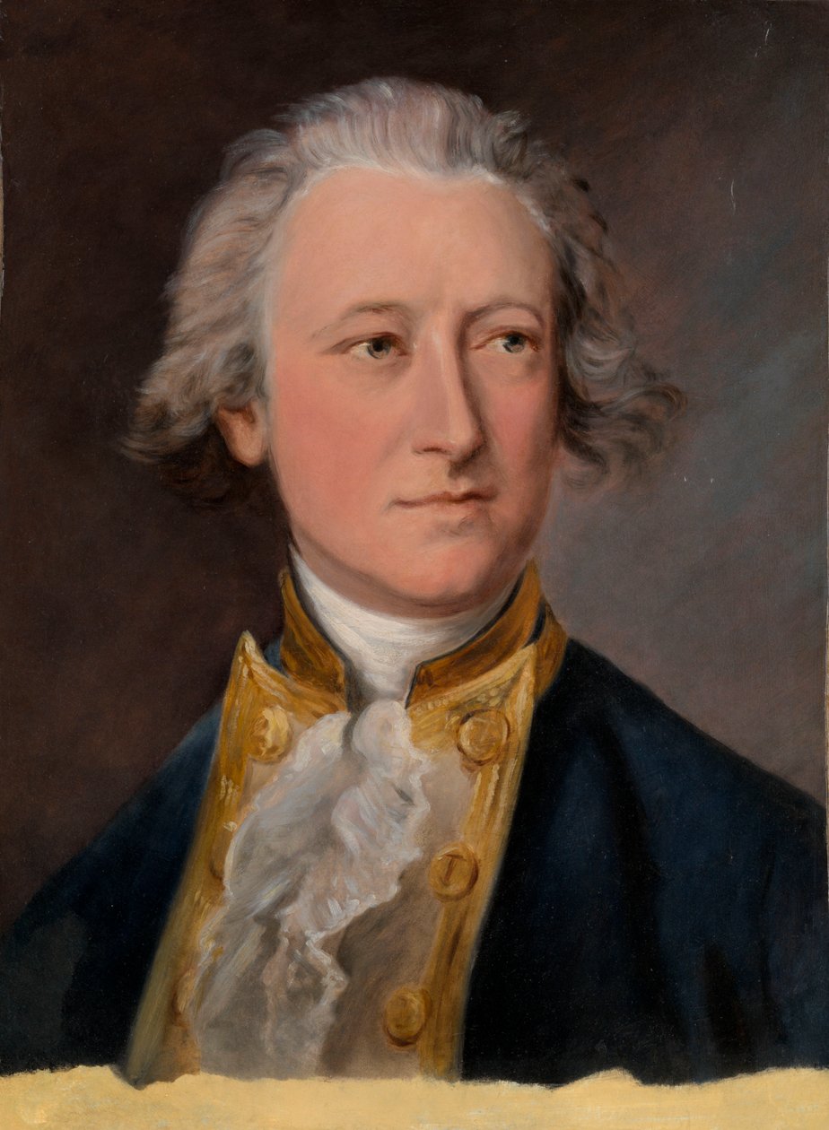 Captain the Hon. Charles Phipps, c.1785 by Thomas (attr. to) Gainsborough