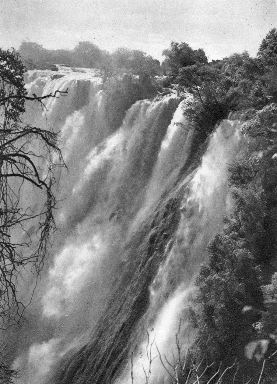Eastern Cataract, Victoria Falls, Northern Rhodesia, 1925-1927 by Thomas A. Glover