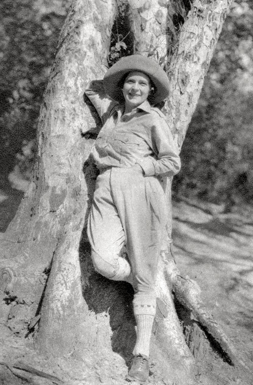 Stella Court Treatt, British adventurer, author and film maker, Maereres, Tanganyika, 1925-1927 by Thomas A. Glover
