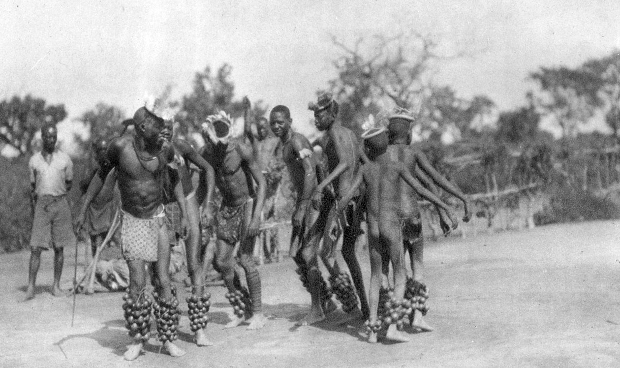 Ugandan Dancers, Dodoma to Mongalla, Uganda by Thomas A. Glover