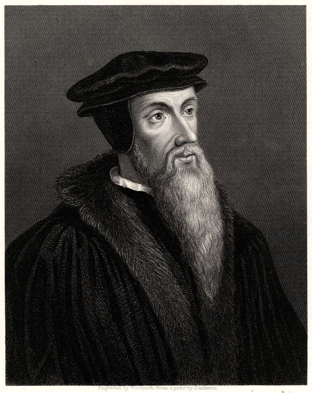 Calvin, 19th century by Thomas A. Woolnoth