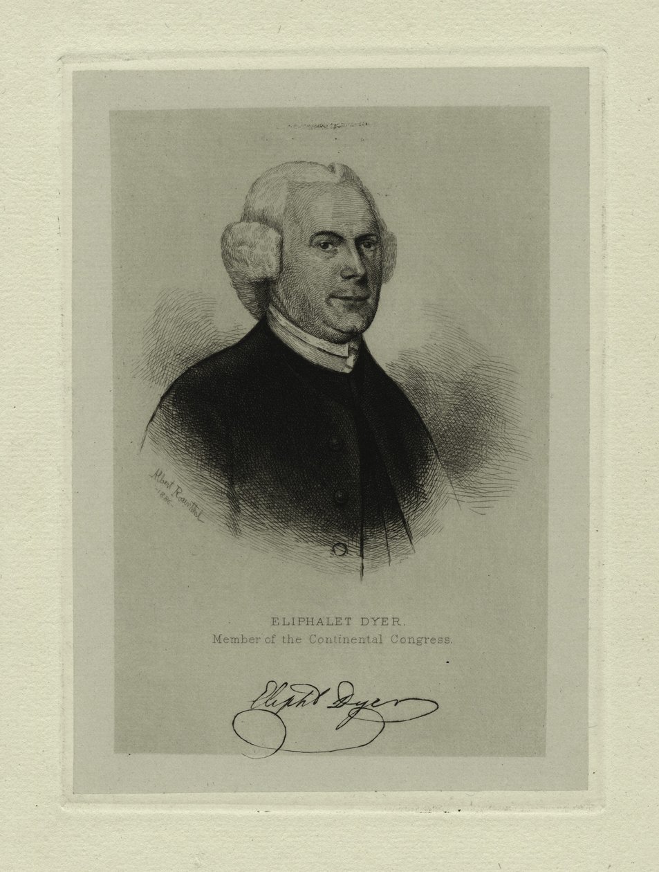Eliphalet Dyer by Thomas Addis (after) Emmet
