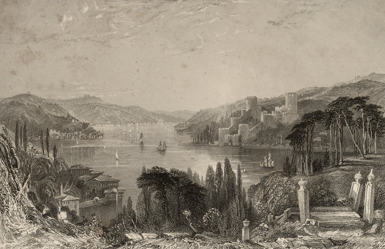 Boumeli Hissar, or the Castle of Europe by Thomas Allom