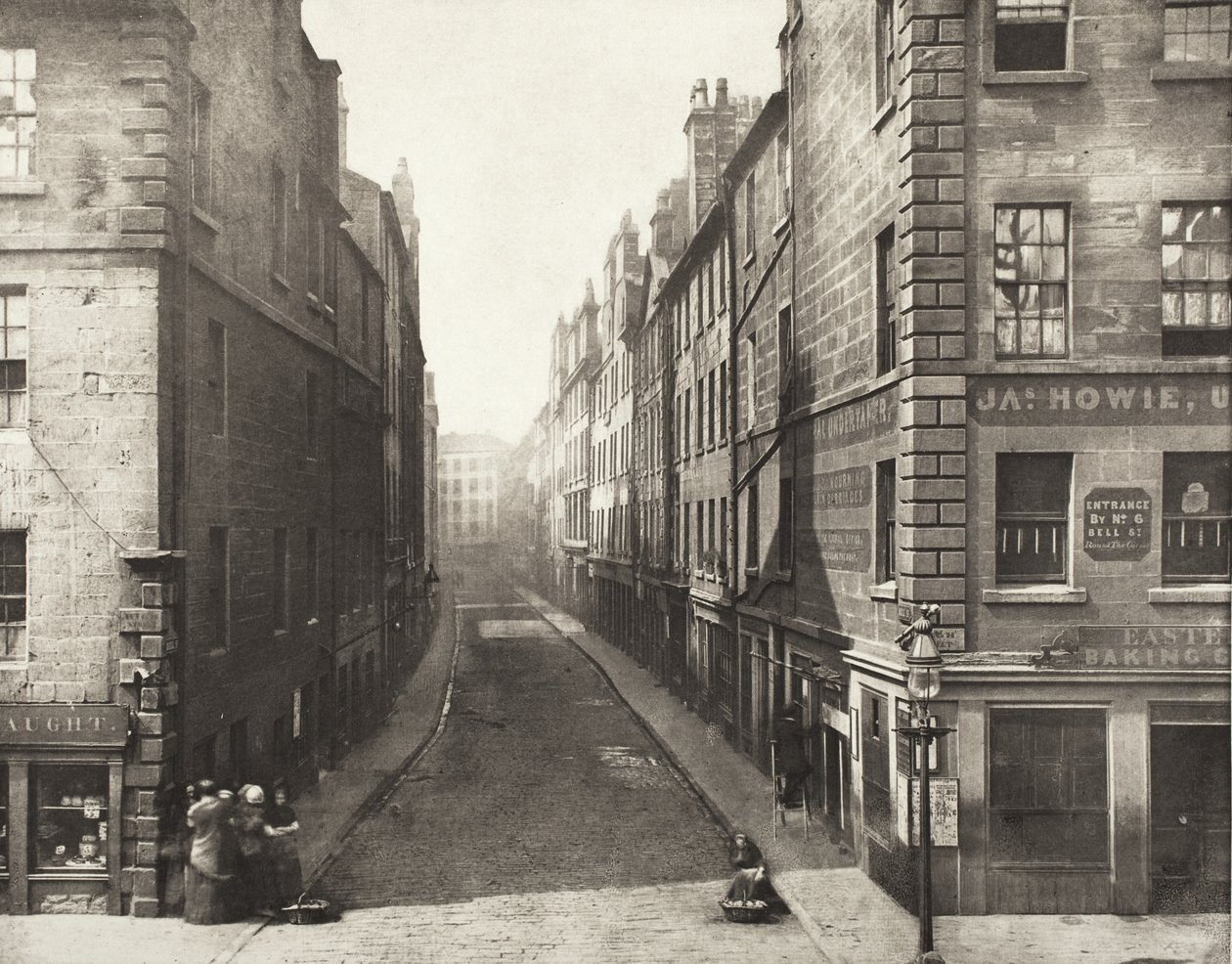 Bell Street From High Street by Thomas Annan