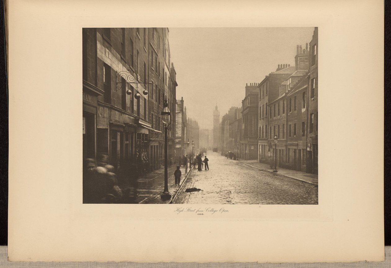 High Street from College Open by Thomas Annan