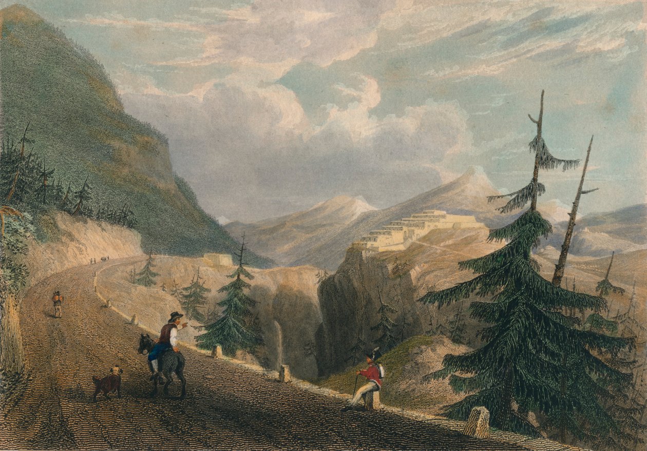 Fort Lesseillon, near Bramante by Thomas Barber