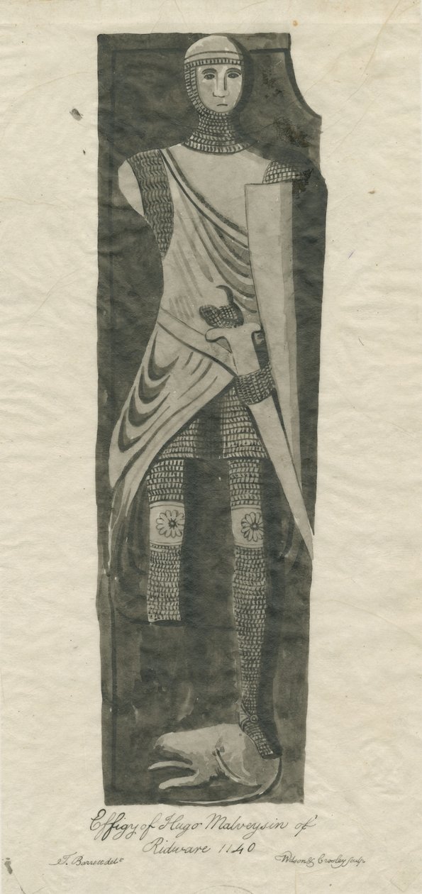 Mavesyn Ridware - Tomb of Hugo Mavesyn by Thomas Barrett