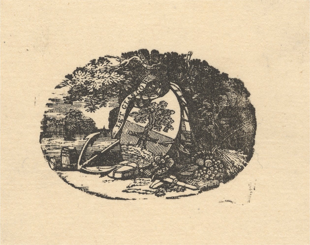 The Arms of Glasgow by Thomas Bewick