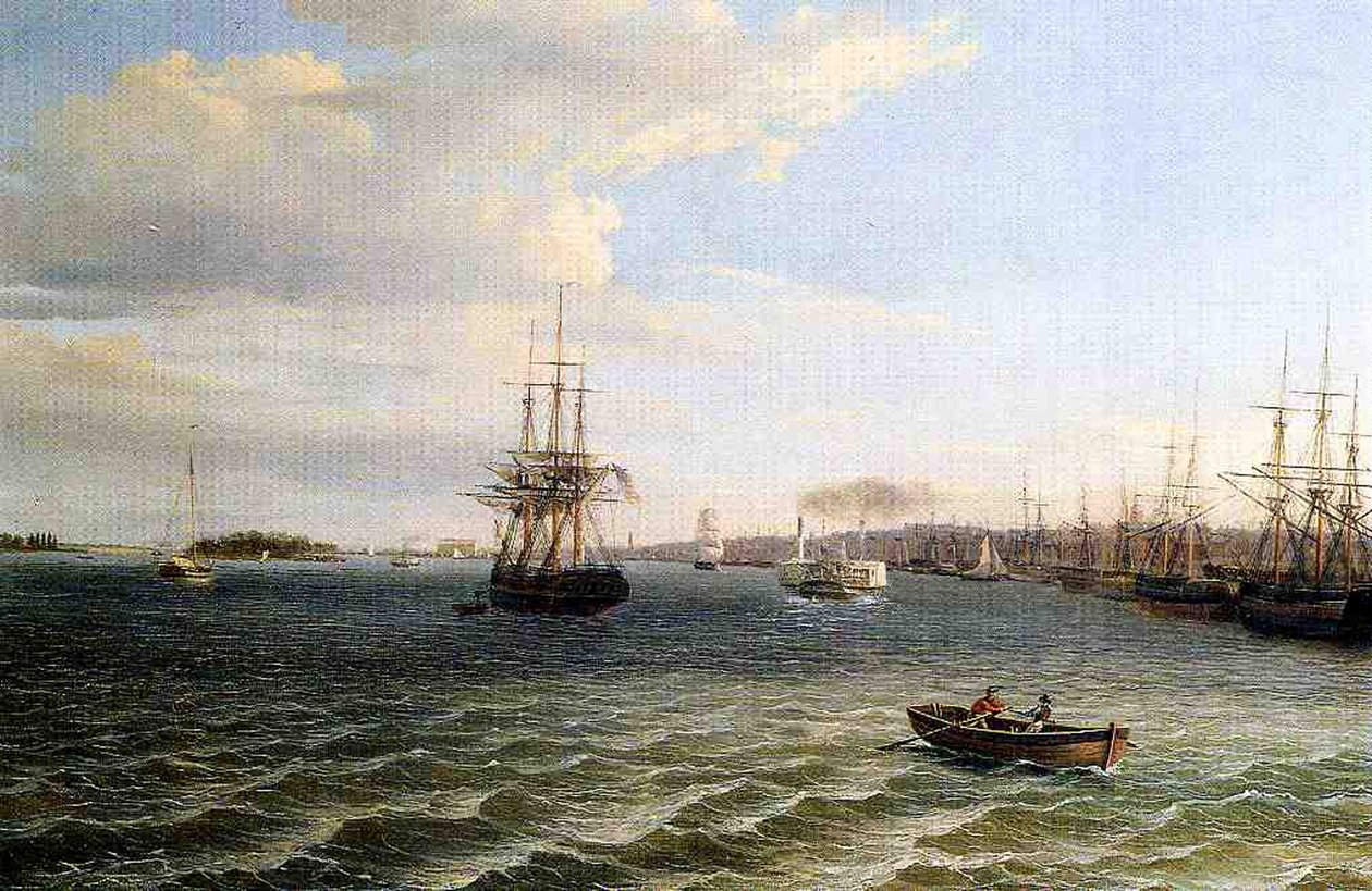 View of Philadelphia by Thomas Birch
