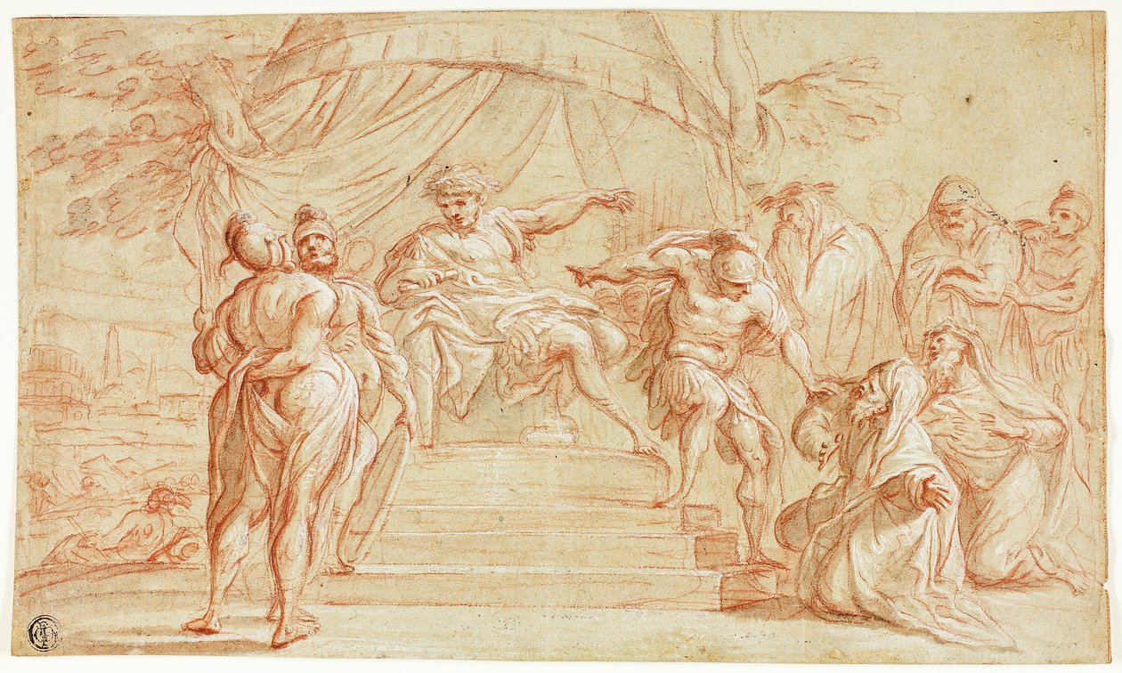 Scene From Roman History by Thomas Blanchet