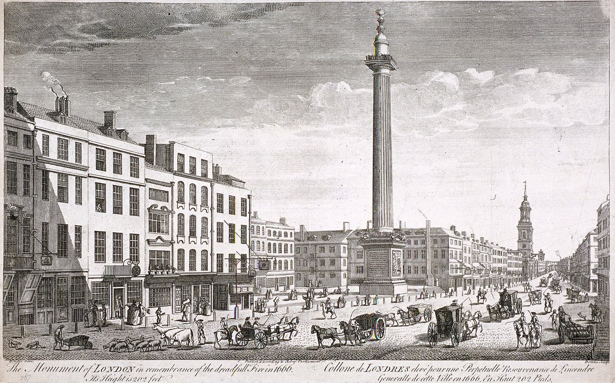 Fish Street Hill, London by Thomas Bowles