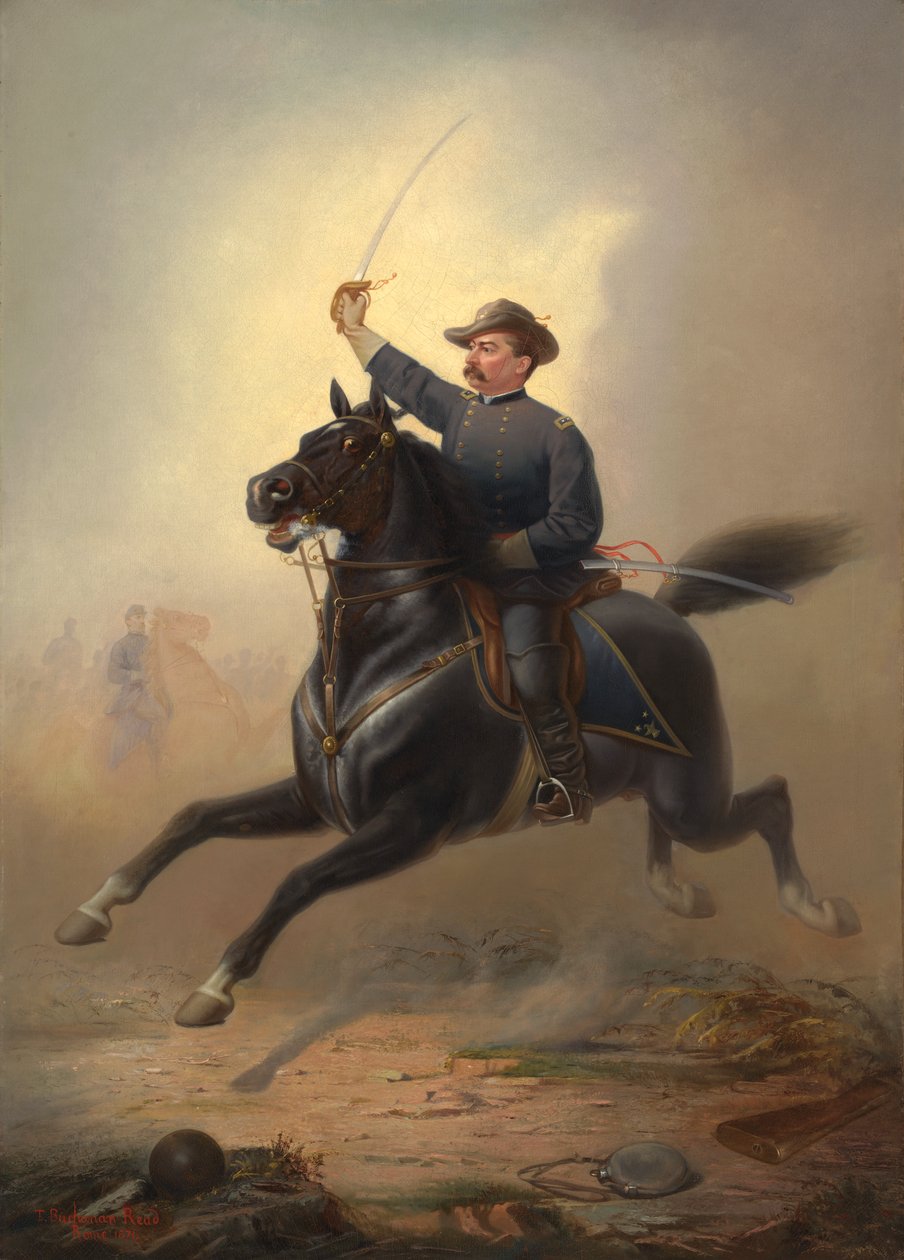 Philip Henry Sheridan, 1871 by Thomas Buchanan Read