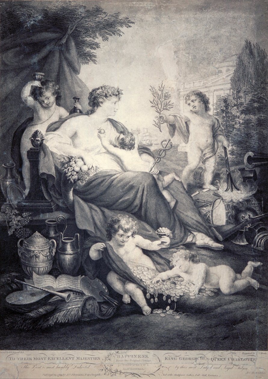 Happiness, 1799 by Thomas Burke