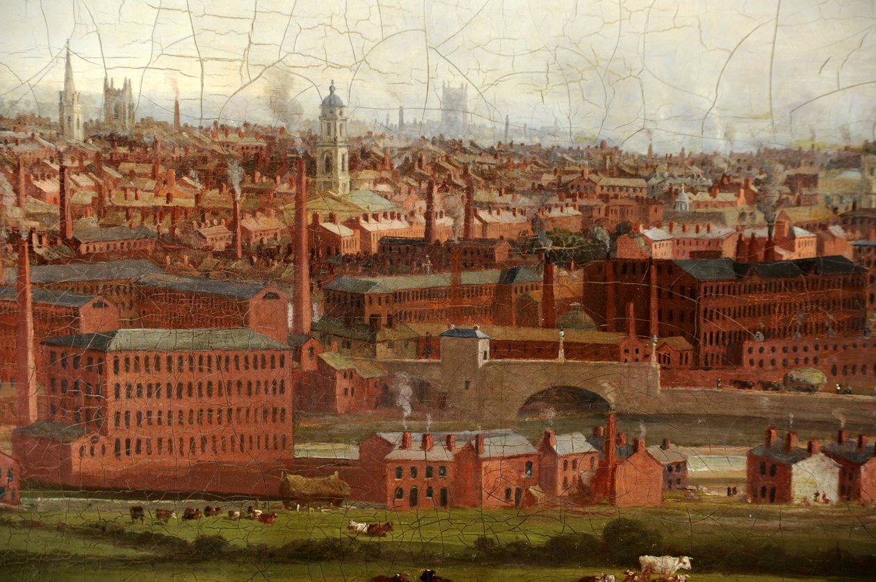 View of Leeds by Thomas Burras