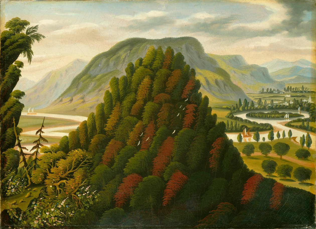 The Connecticut Valley, mid 19th century by Thomas Chambers