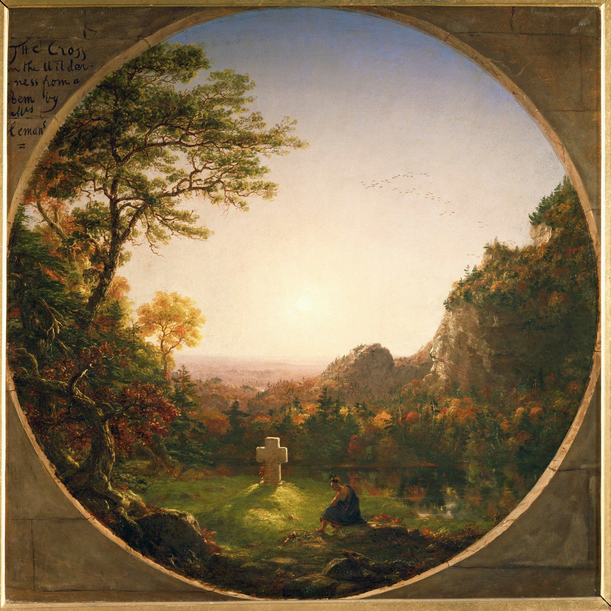 The Lonely Cross by Thomas Cole