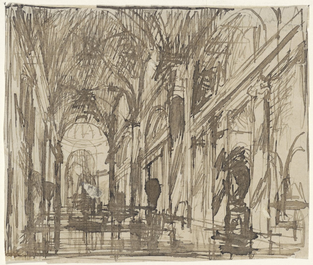 Church Interior in Rome by Thomas Cool