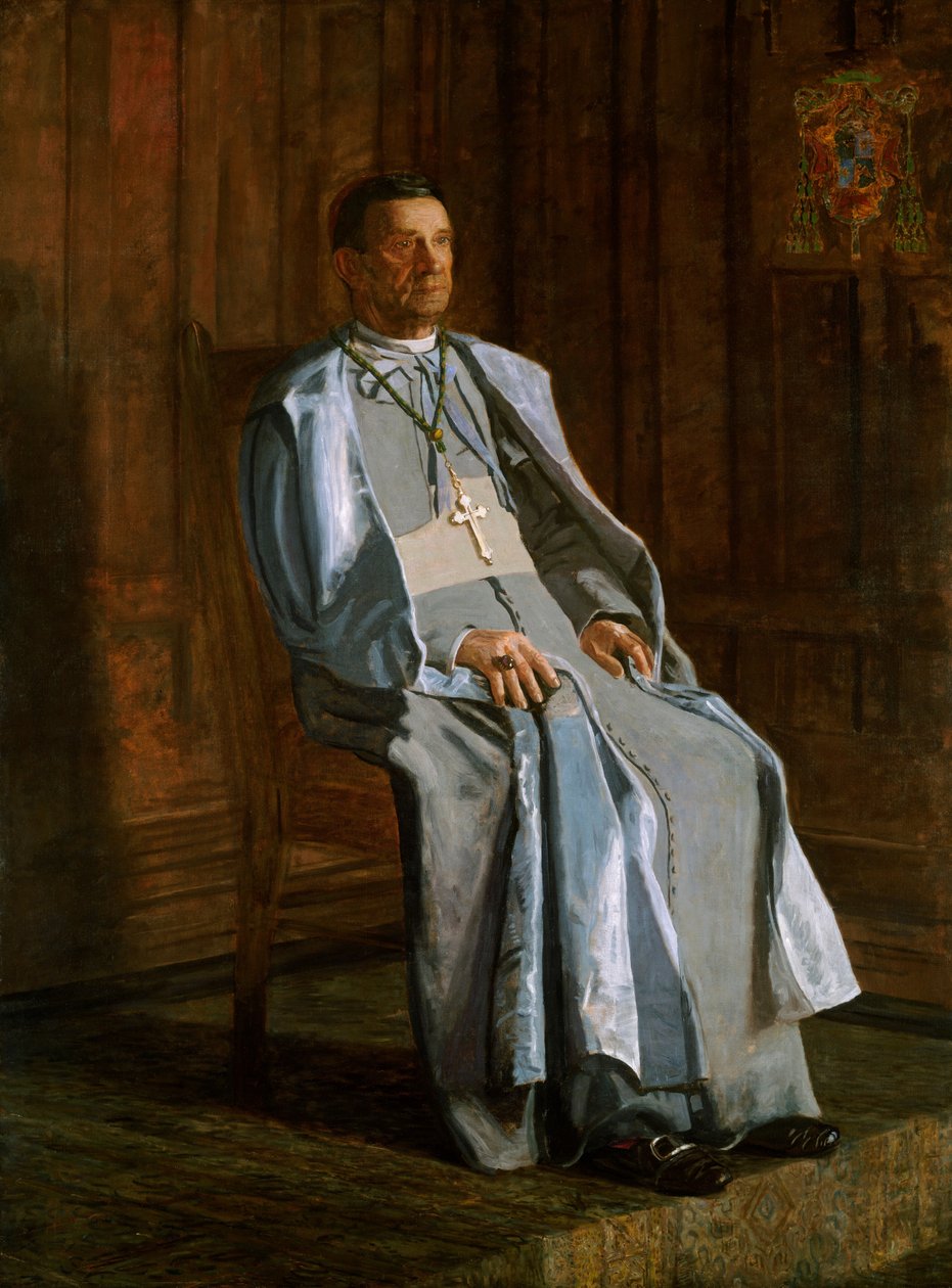 Archbishop Diomede Falconio by Thomas Cowperthwait Eakins