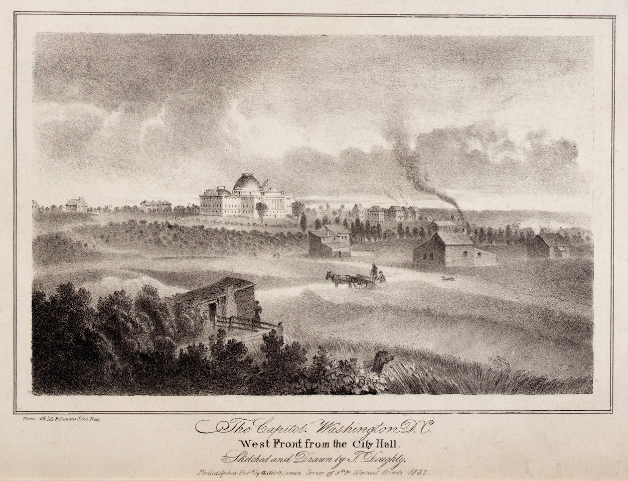 The Capitol, Washington, D.C. by Thomas Doughty