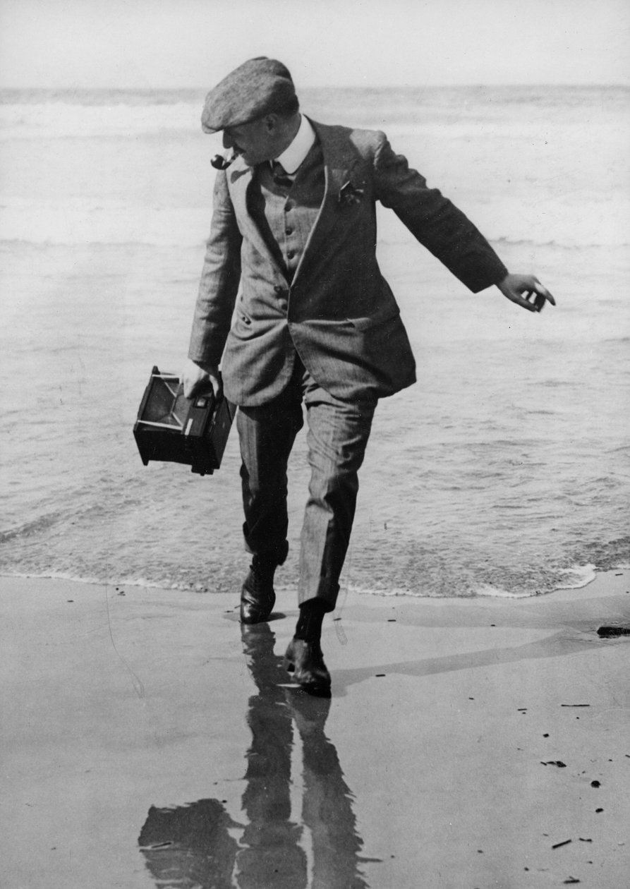Thomas E. Grant in Biarritz, 1910 by Thomas E. and Horace Grant Grant