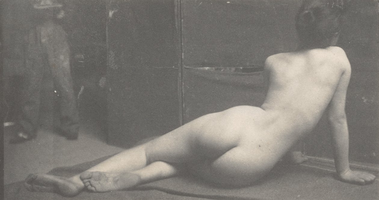 Female Nude from the Back by Thomas Eakins
