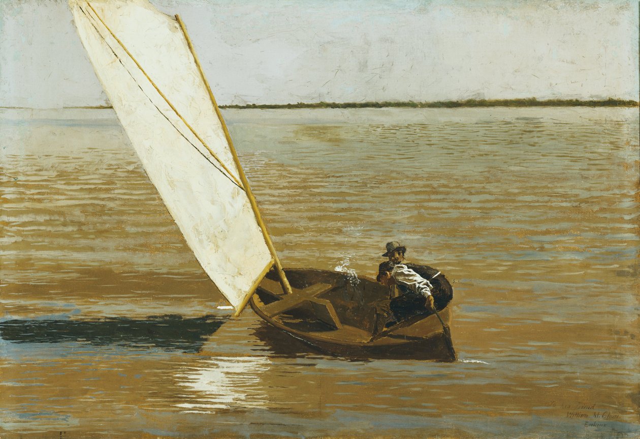 Sailing by Thomas Eakins
