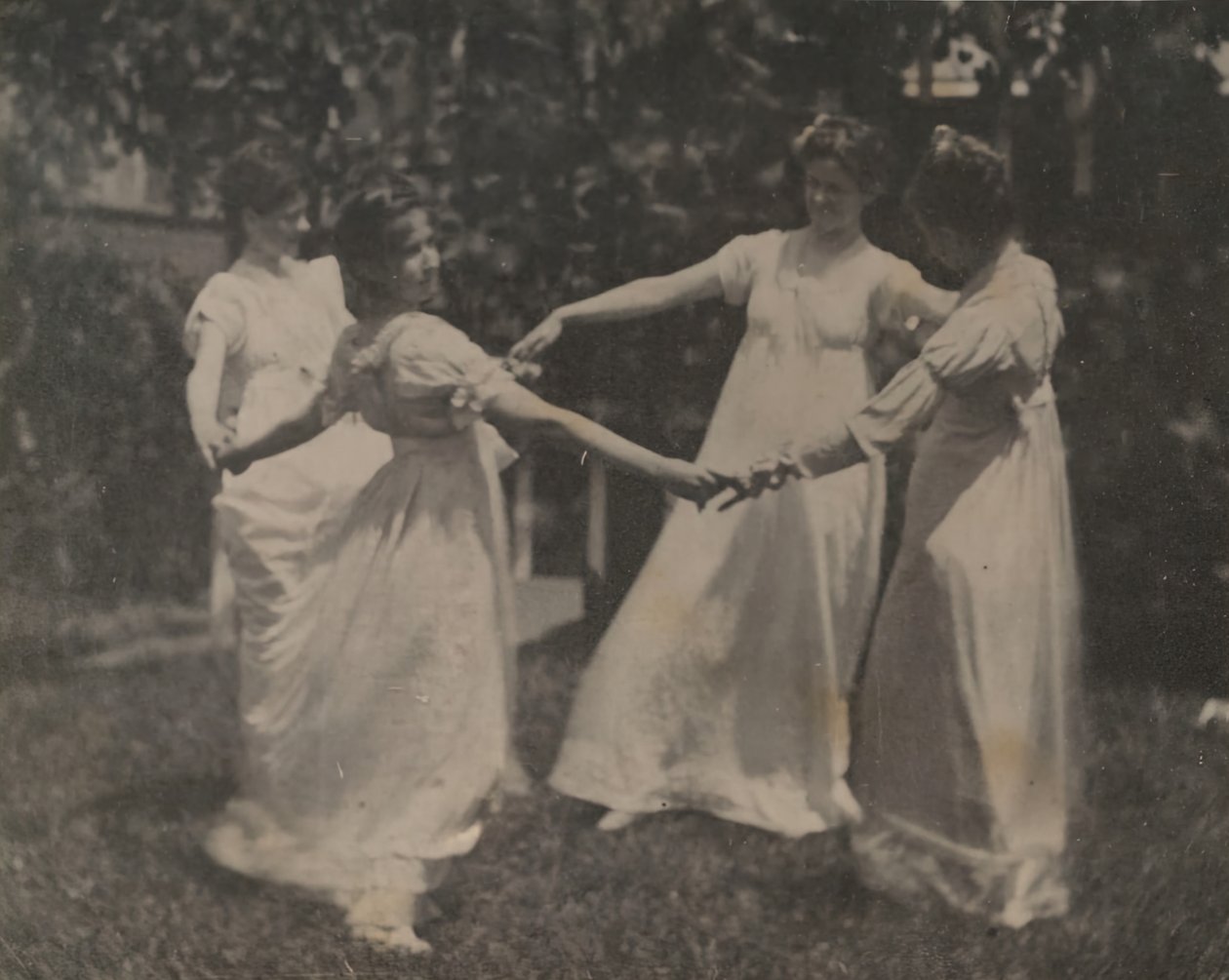 Susan Hannah Macdowell, Unidentified Girl, Elizabeth Macdowell, and Possibly Mary Macdowell by Thomas Eakins