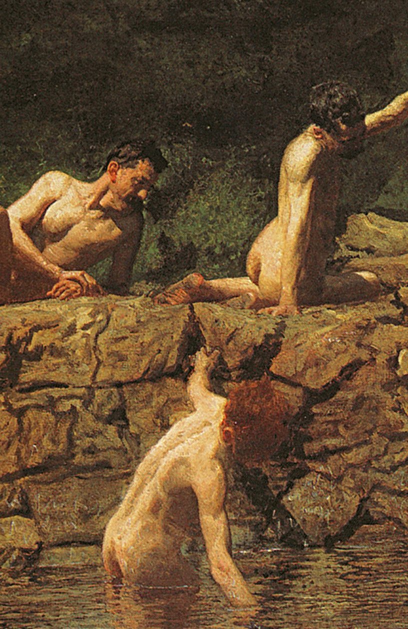 Swimming Hole, 1885 by Thomas Eakins