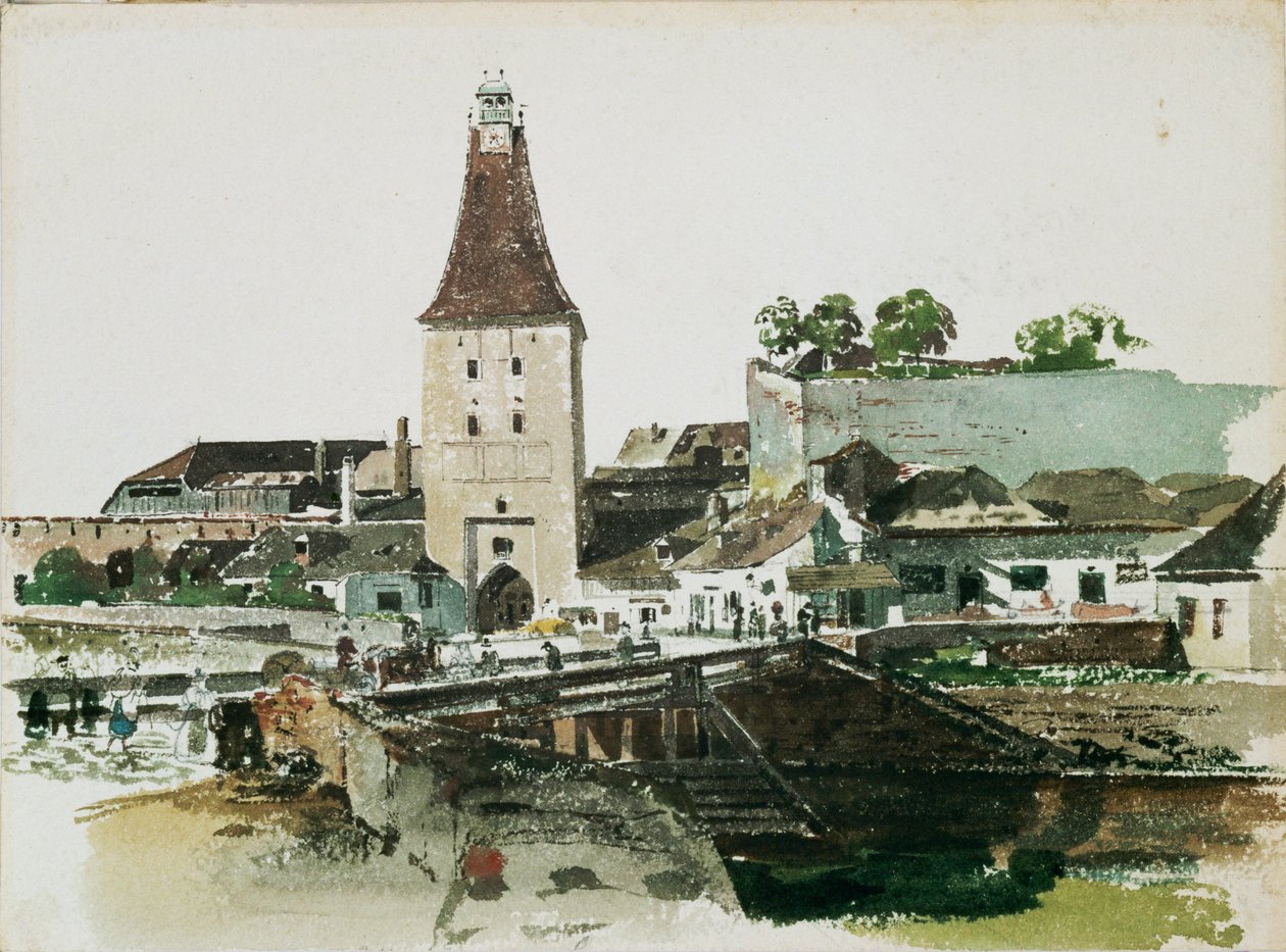 Wiener Tor-City Gate in Krems by Thomas Ender