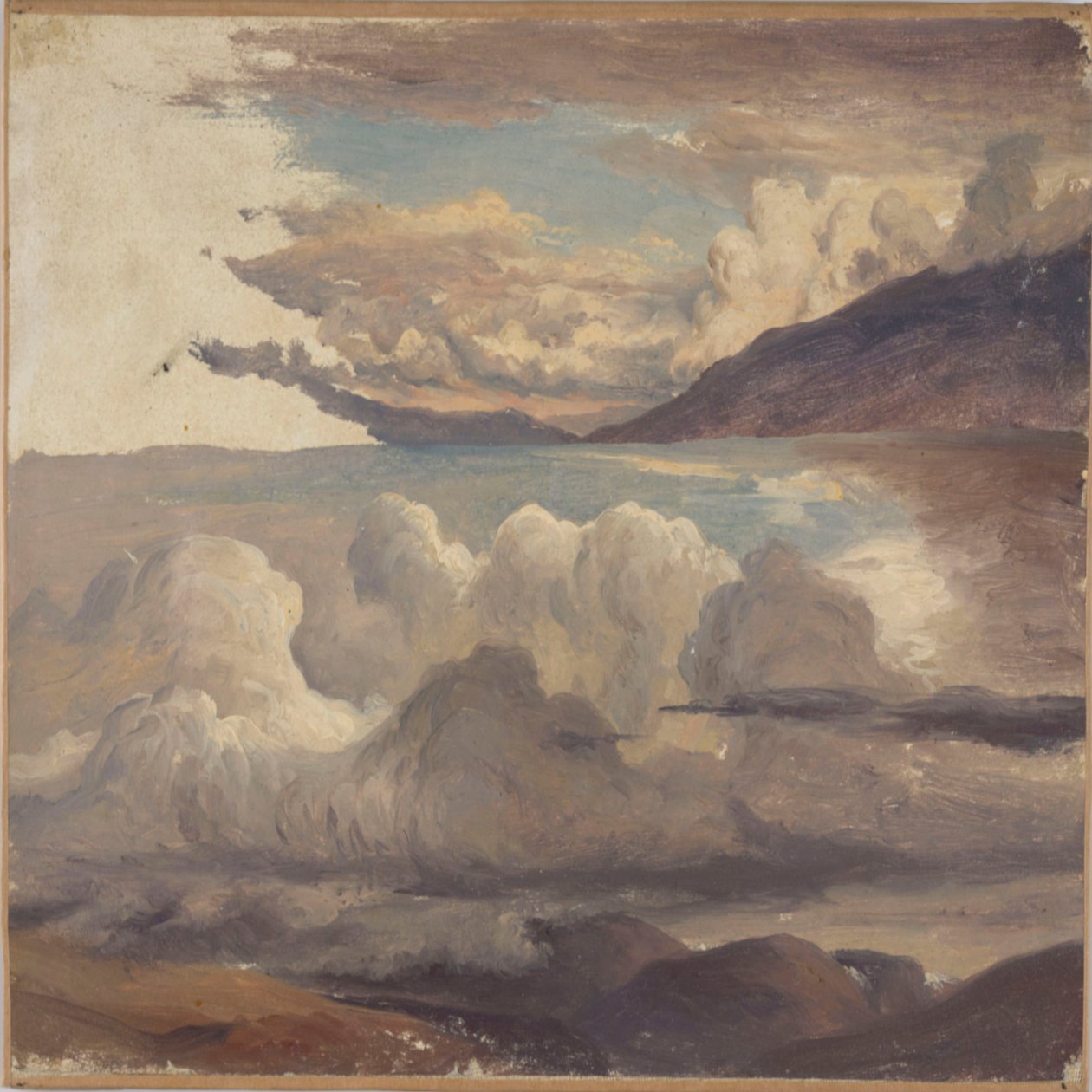 Clouds over the Fjord by Thomas Fearnley