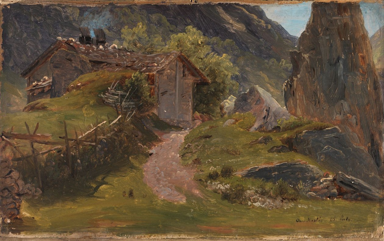 From Oberhasli in Switzerland by Thomas Fearnley