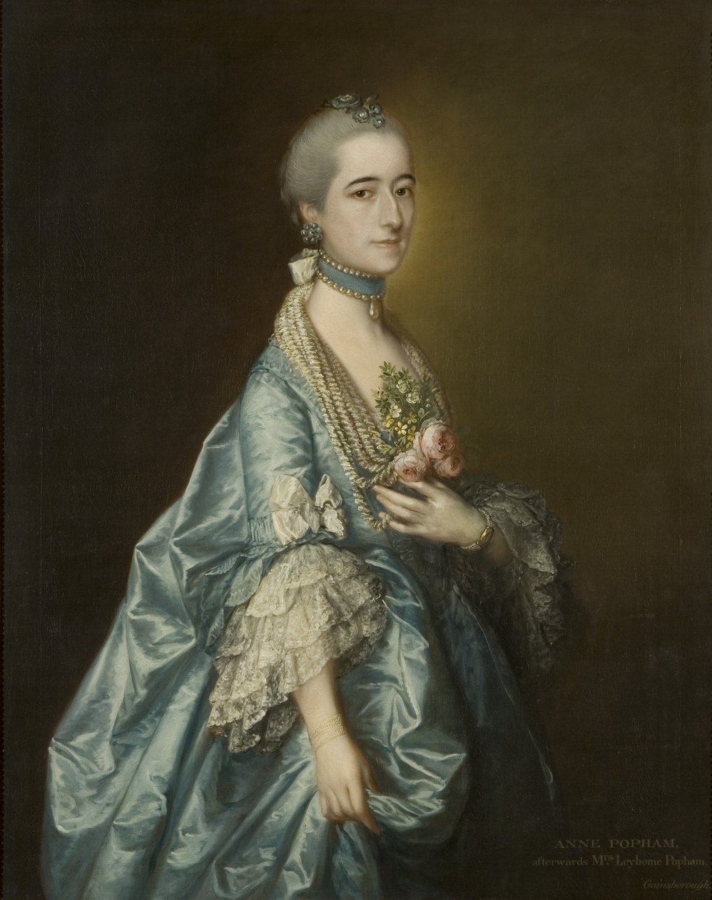 Ann Leyborne Leyborne, c.1763 by Thomas Gainsborough