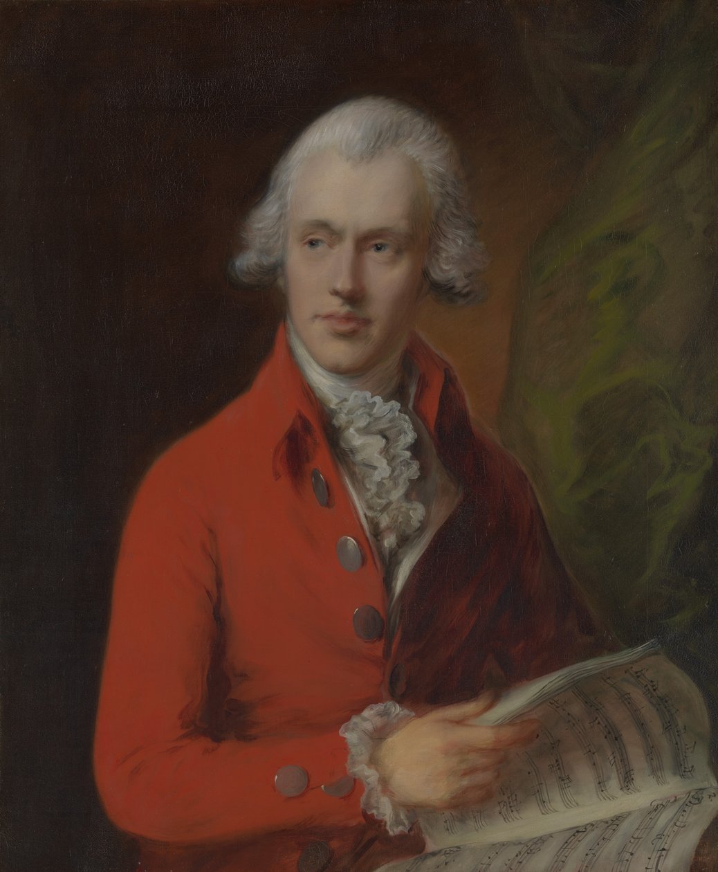 Charles Rousseau Burney by Thomas Gainsborough