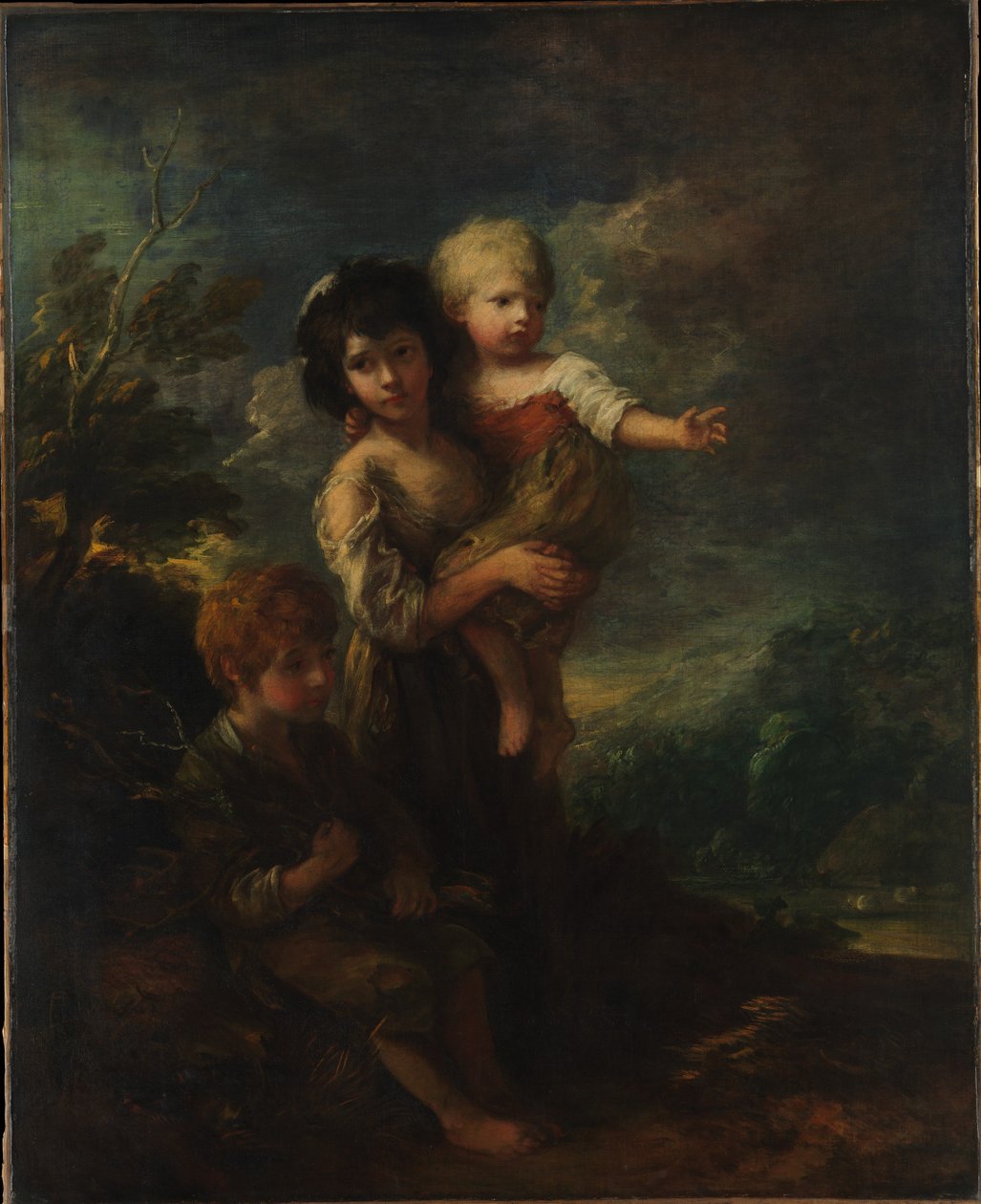 Cottage Children (The Wood Gatherers) by Thomas Gainsborough