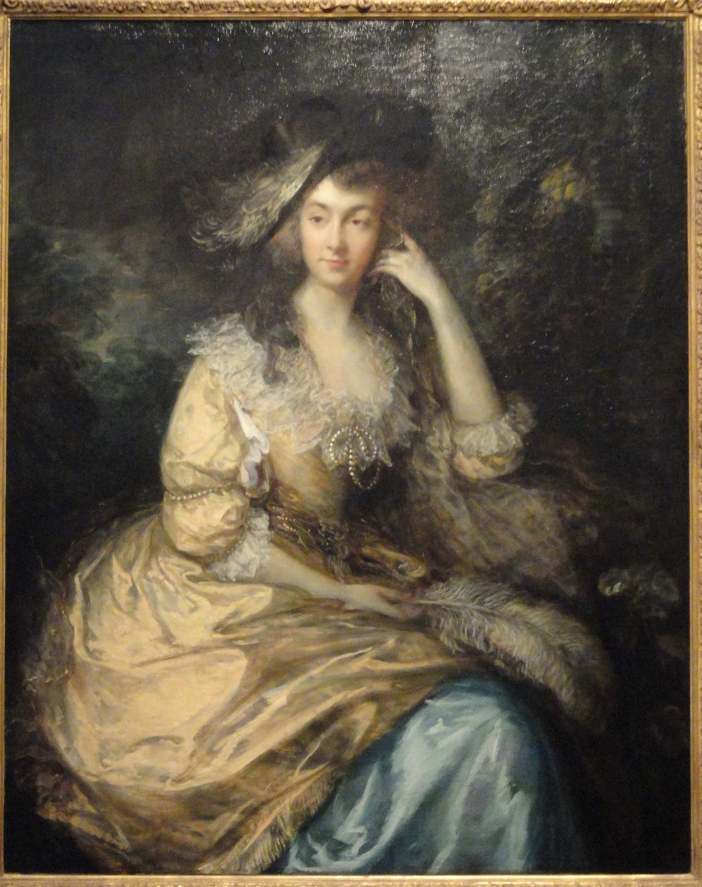 Frances Susanna, Lady de Dunstanville, c. 1786 by Thomas Gainsborough