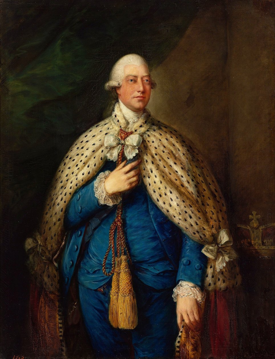 King George III of the United Kingdom 1738-1820, 1785 by Thomas Gainsborough