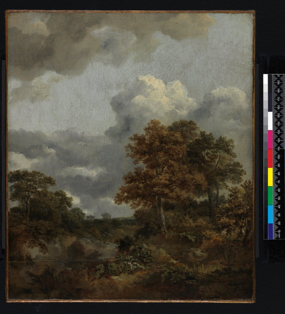 Landscape with a pool by Thomas Gainsborough