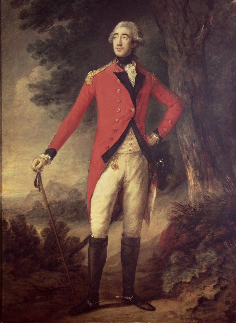 Lord Hastings, Governor of India, 1780s by Thomas Gainsborough