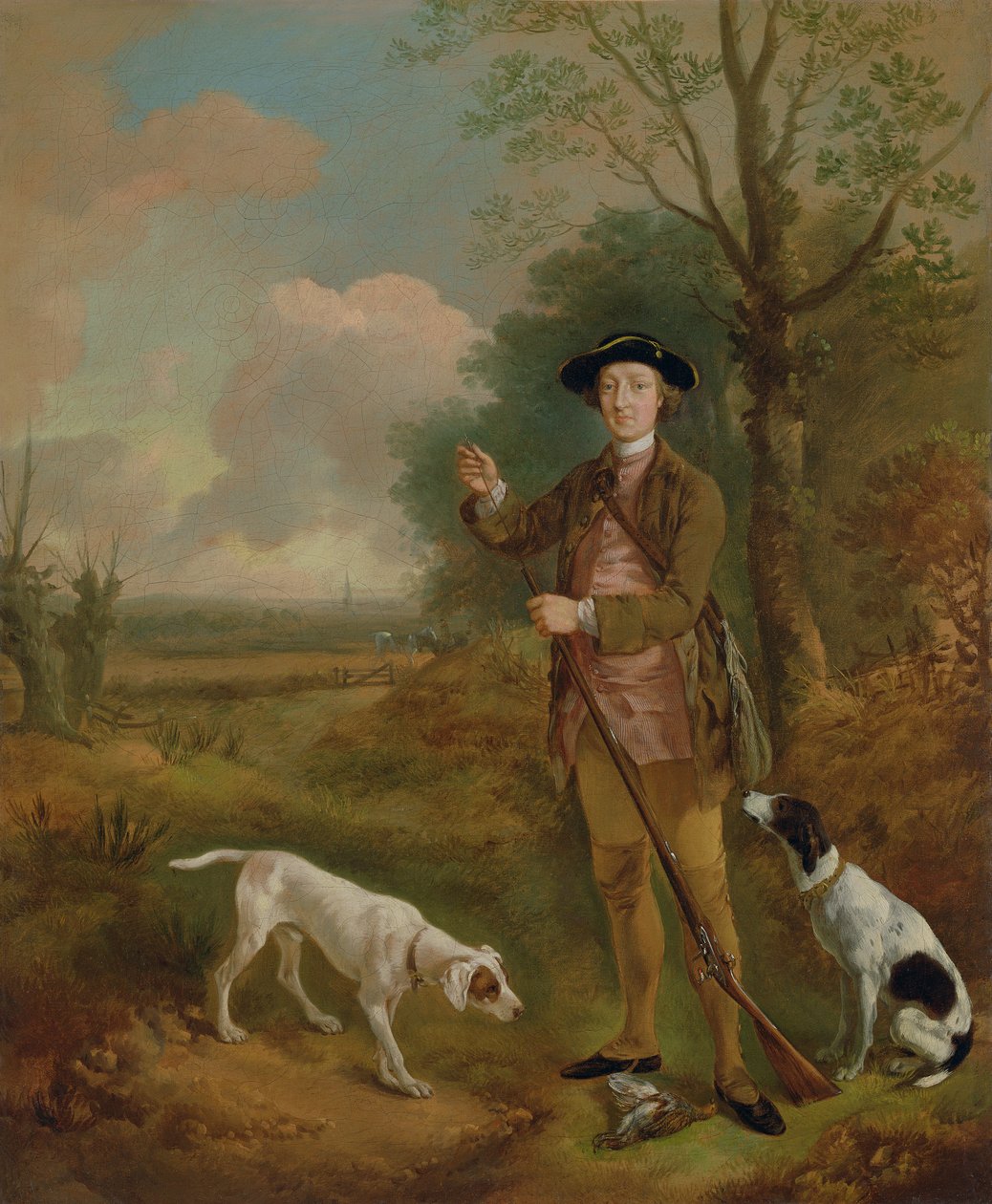 Major John Dade of Tannington, Suffolk by Thomas Gainsborough