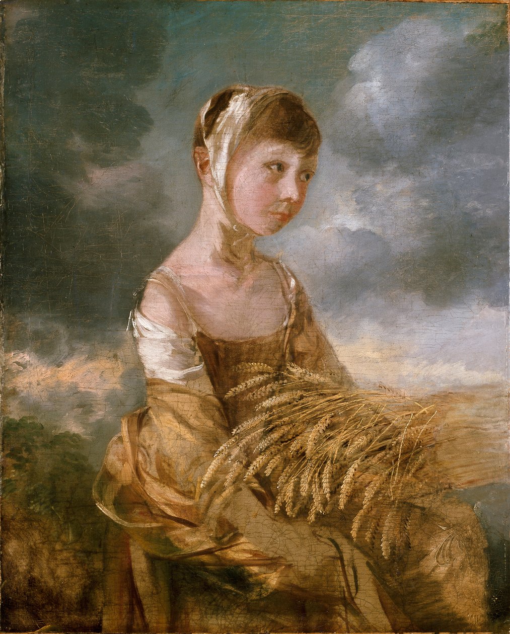Margaret Gainsborough gleaning by Thomas Gainsborough