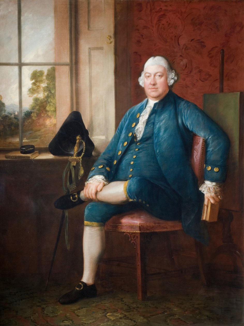 Portrait Of Matthew Hale by Thomas Gainsborough