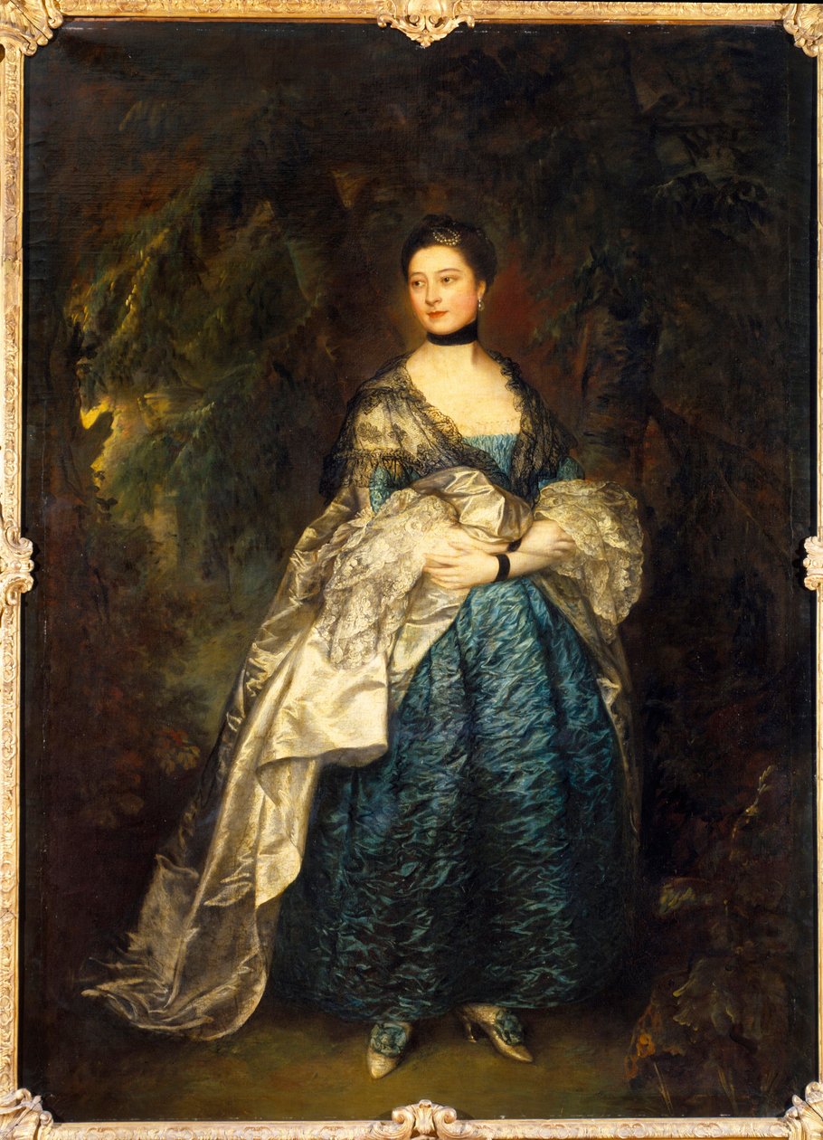 Portrait of Lady Gertrude Alston by Thomas Gainsborough