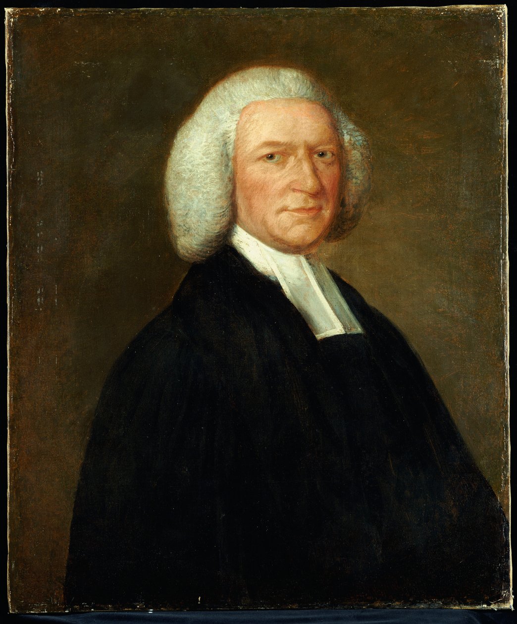 Portrait of Bishop Woodward, half length, in clerical robes by Thomas Gainsborough