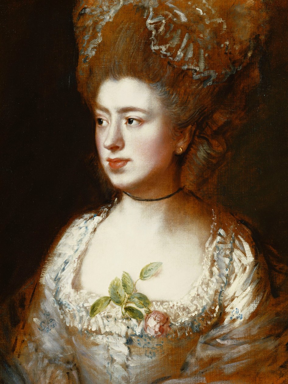 Portrait of Miss Mary Gainsborough, Later Mrs. Fischer, the Artist