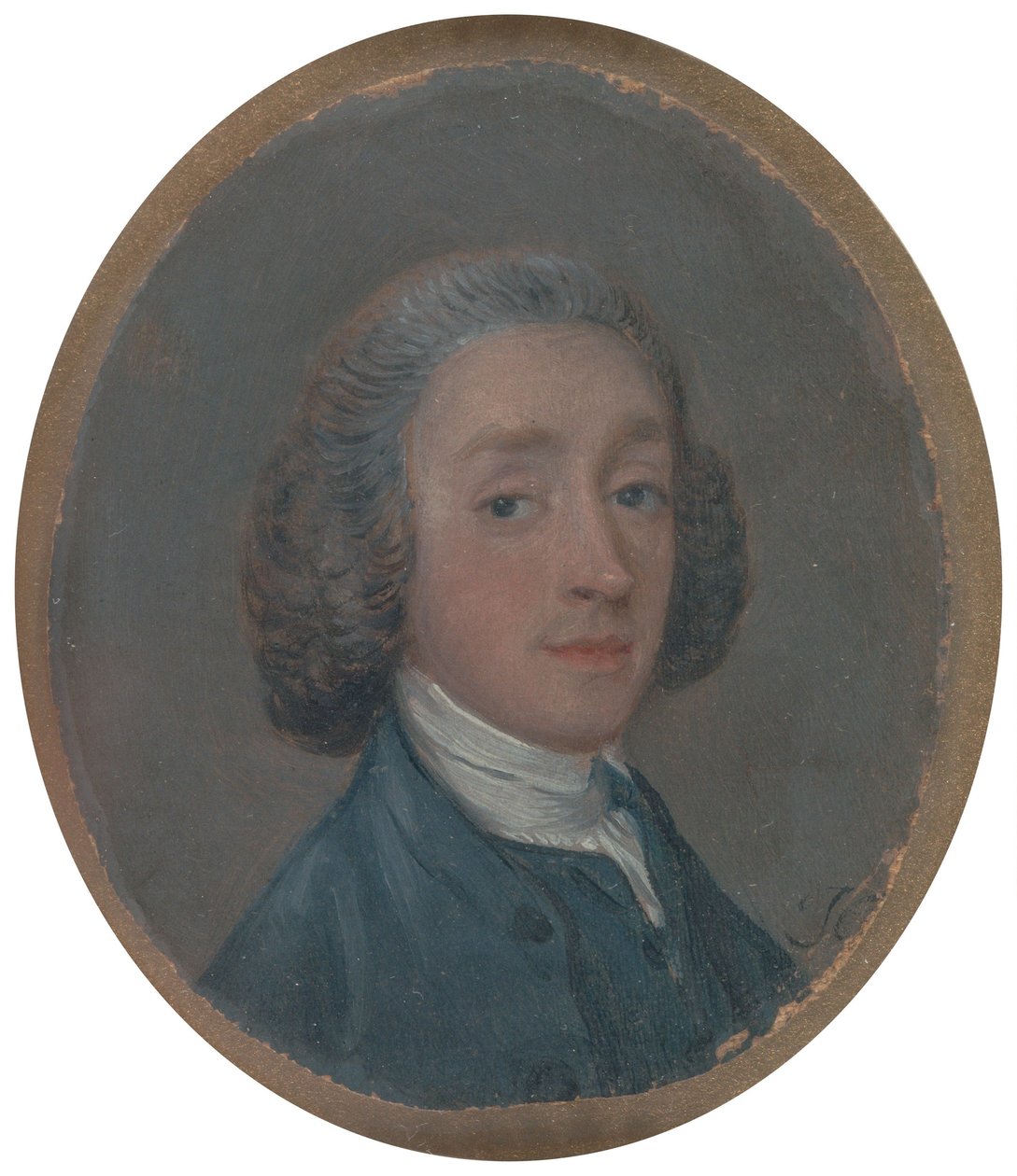 Portrait of a Young Man with Powdered Hair by Thomas Gainsborough