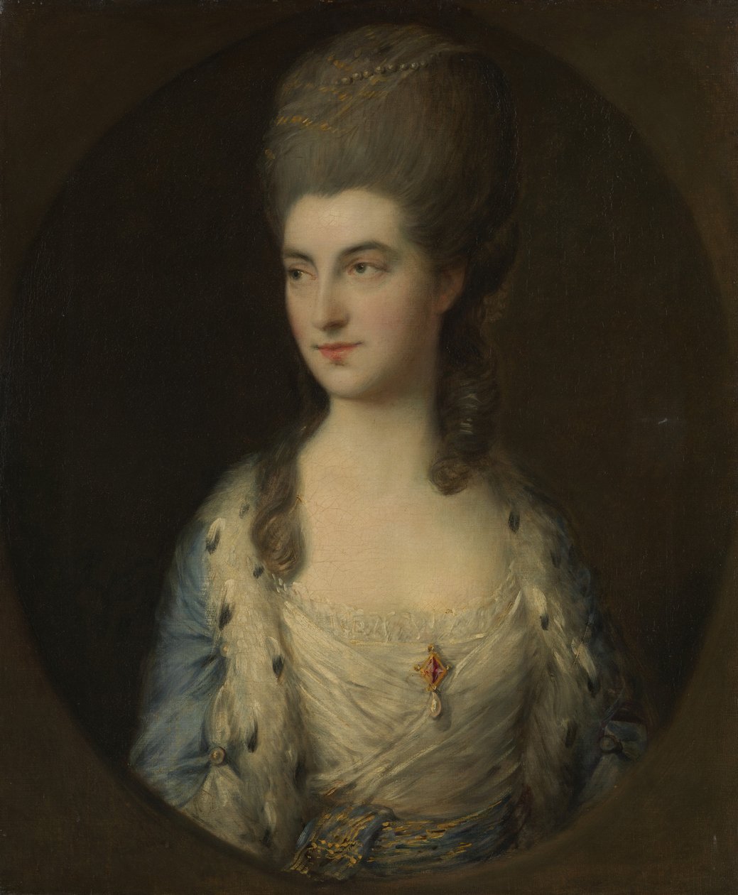 Portrait of a Young Woman, Called Miss Sparrow by Thomas Gainsborough