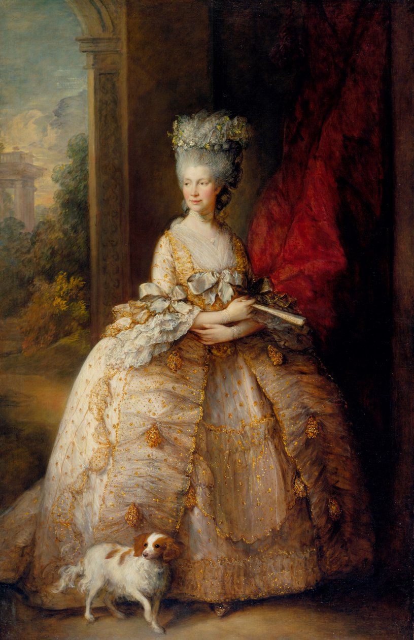 Queen Charlotte (1744-1818) by Thomas Gainsborough